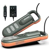 XCMAN Travel Shoe and Boot Dryer for Ski Boots,Work Boots,Rain Boots, With Integrated Fan and Hea...