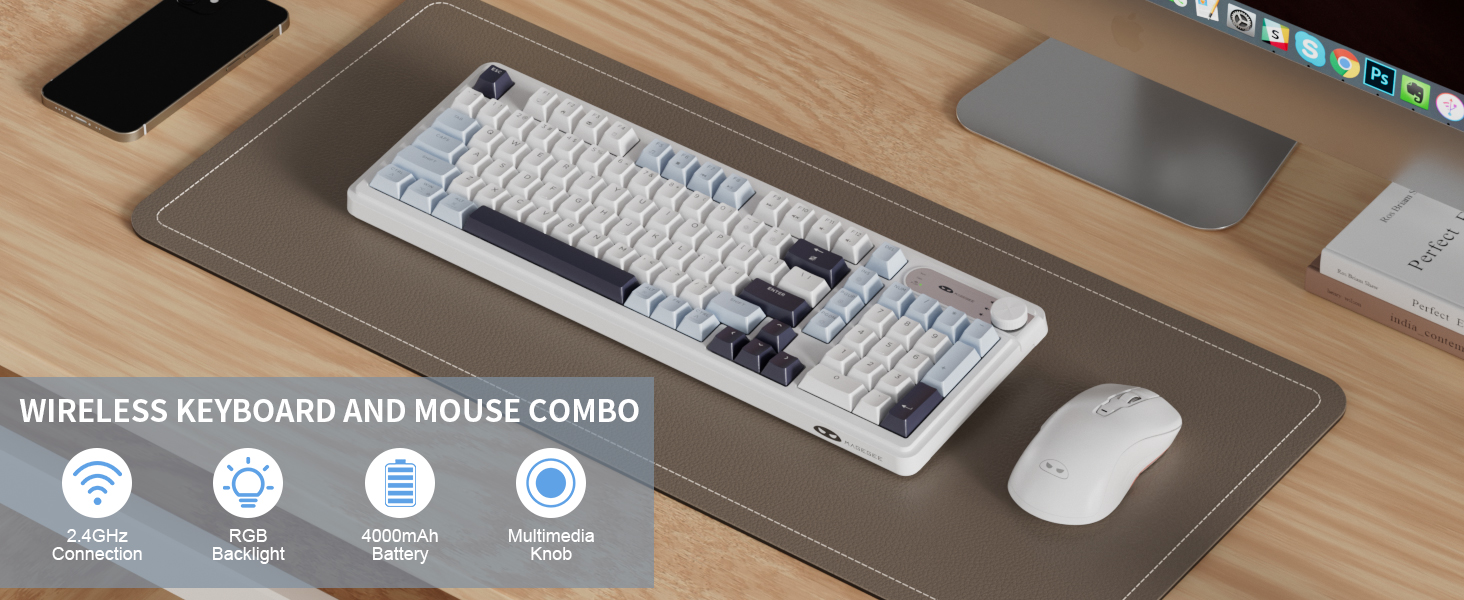 wireless keyboard and mouse combo