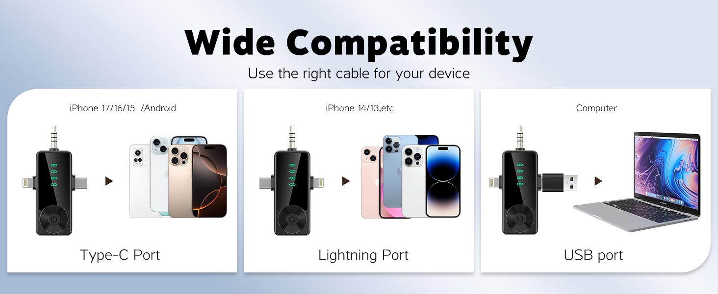 wireless microphone for iphone