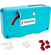 Fibershack Fiber Optic Cleaning Box - 2.5mm SC &amp; 1.25mm LC Fiber Cleaner Kit