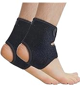 HiRui Ankle Support Brace Ankle Wraps for Men Women, Compression Ankle Brace Breathable Neoprene ...