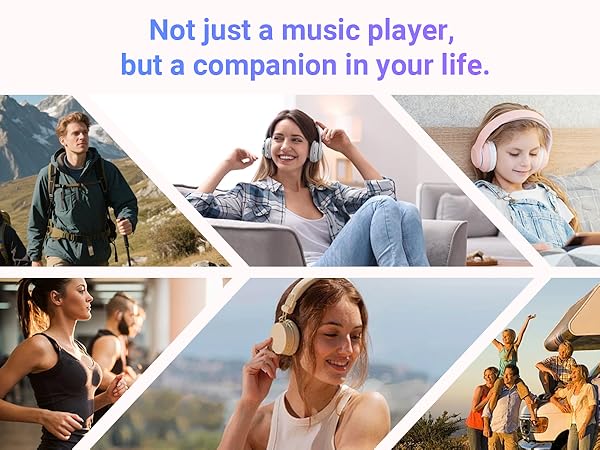 MP3 Player with Bluetooth and WiFi