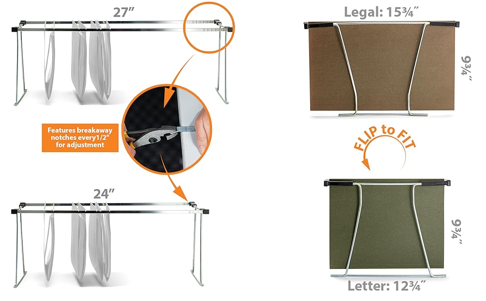 hanging folder frame