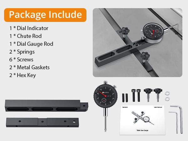 Table Saw Dial Indicator Gauge