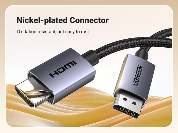 display port to hdmi cable 6ft