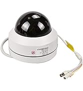 Eversecu Mini PTZ Camera RS485 HD Analog 1080P 4X Zoom(2.8-12mm) 65ft IR Distance Outdoor High Sp...