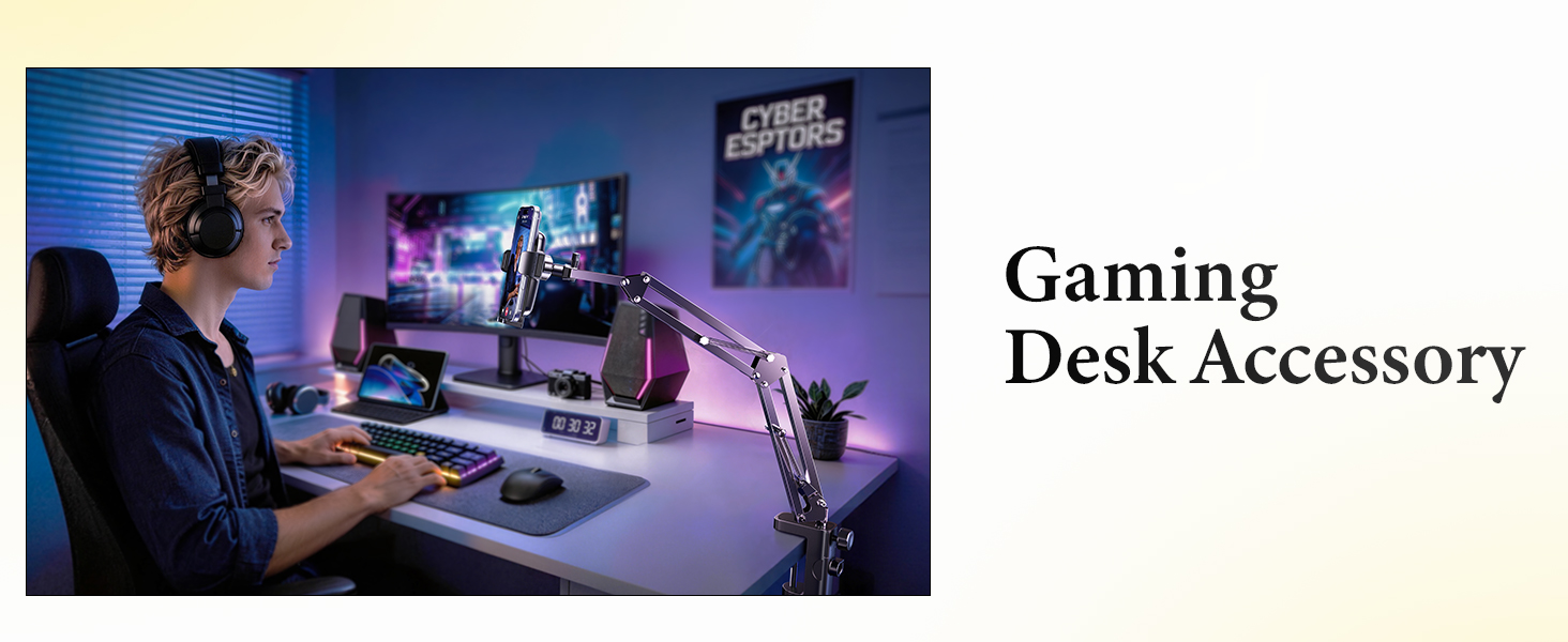 It can be used as a desk phone holder accessory.