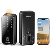 DREAME Smart Lock Lite, Digital Fingerprint Keyless Entry Door Lock, 12-Months Battery, Front Doo...
