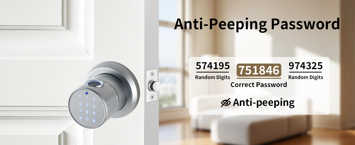 Anti-Peeping Password