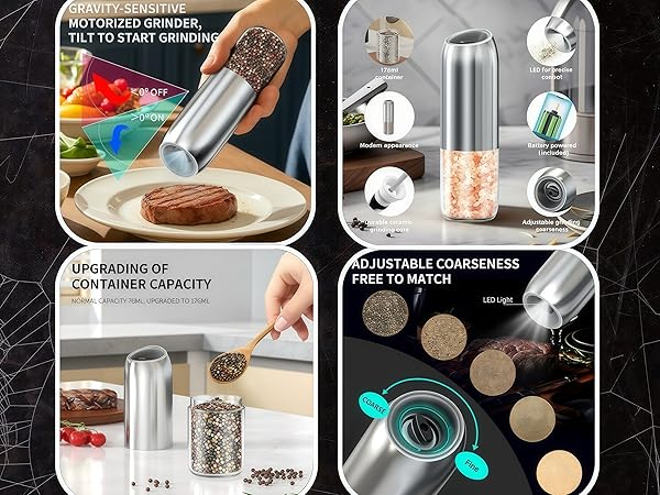 gravity grinding set