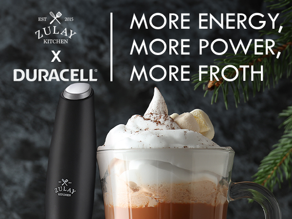 Frother No Stand + Batteries