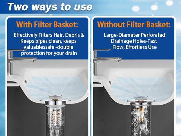 Bathroom Sink Drain Strainer