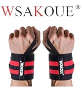 WSAKOUE Weightlifting Wrist Wraps - 18&amp;amp;amp;amp;#34; Professional Wrist Support