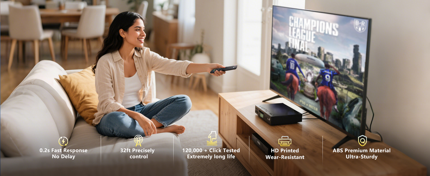 Universal-TV-Remote-Control for Samsung, LG, Hisense, TCL, Sony, Vizio, Onn, Toshiba, Philips