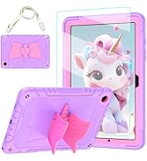 TOMORRY Case for Samsung Galaxy Tab A9+/ A9 Plus 11 inch 2023 with Tempered Glass Screen Protecto...