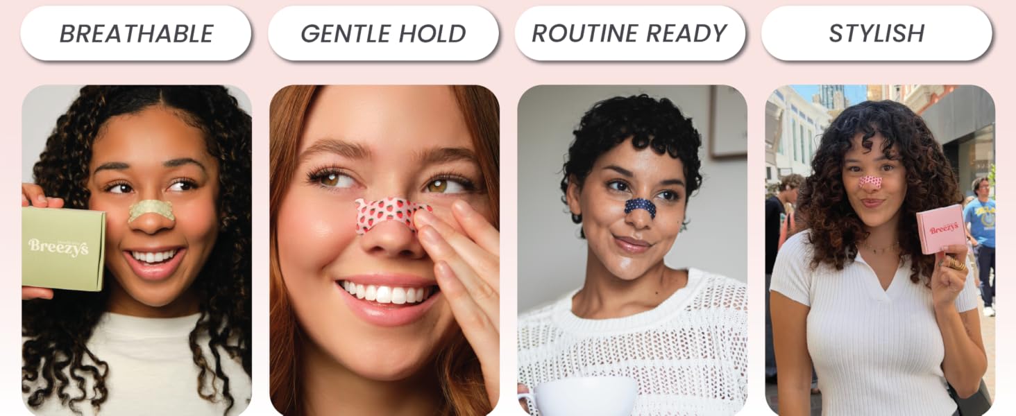 Multiple images of Breezys being worn by different women
