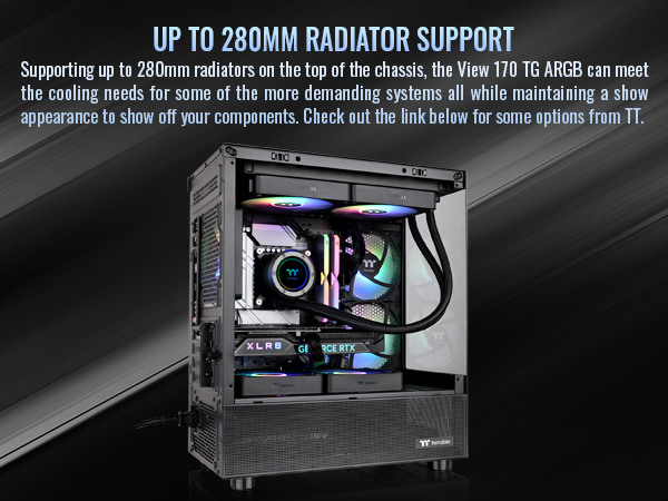 View 170 TG ARGB Micro Chassis