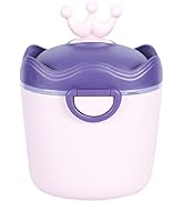 Kisangel Baby Formula Travel Snack Container 1pc Outdoor Formula Dispenser with Snack Non-spill M...