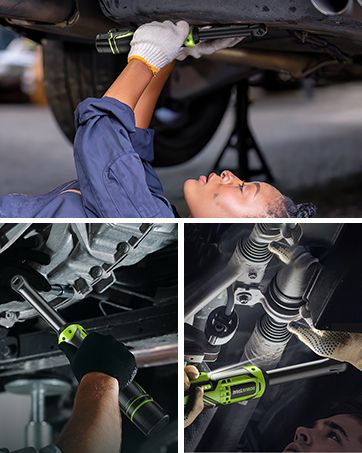 Robustrue cordless ratchet wrench