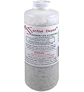 Potassium Hydroxide Flakes KOH, 2 lbs Caustic Potash Anhydrous KOH Dry Electrolyte - HDPE Contain...