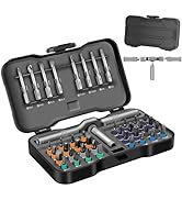 42 in 1 Magnetic Screwdriver Set, DIY Ratchet Screwdriver Set, Multi Bit Magnetic Drive Set with ...