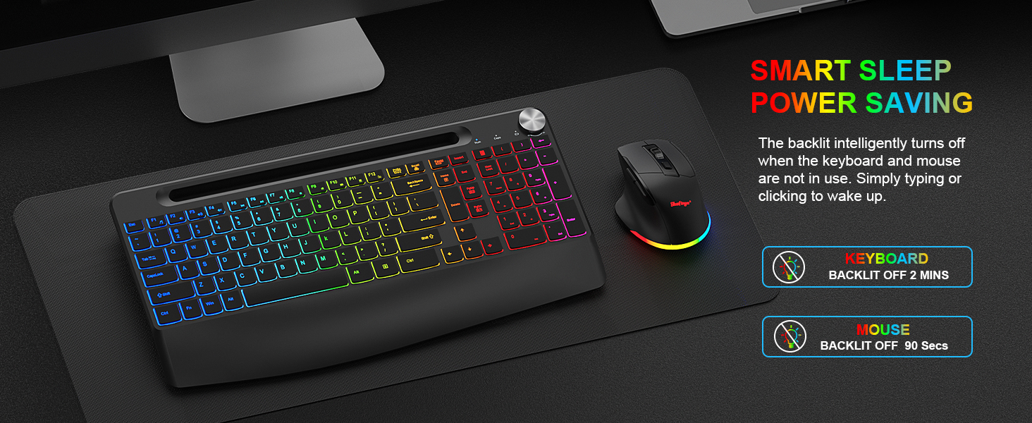 rechargeable keyboard and mouse