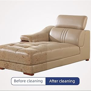 Wipe leather furniture