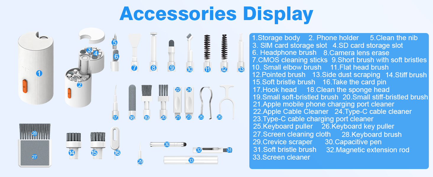 phone port cleaning kit cell phone cleaning kit