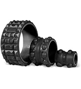 Chirp Wheel XR 3P Massage Roller Set - 10” Acupressure, 6” Knot-Kneading Thumb, 4” Neck &amp; Headach...