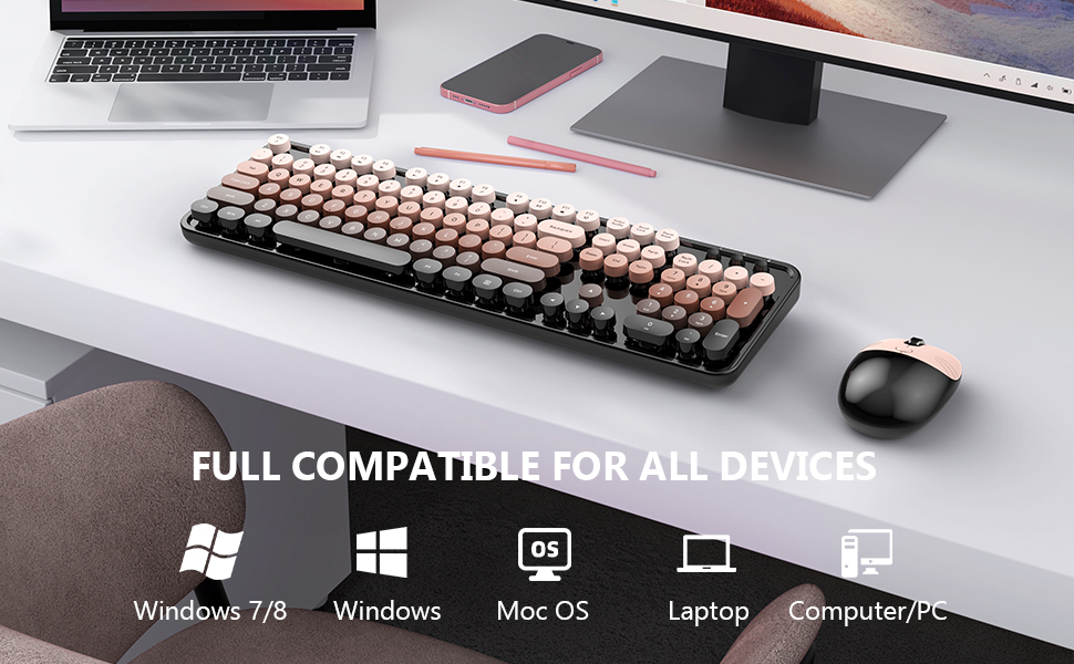 wireless keyboard and mouse combo