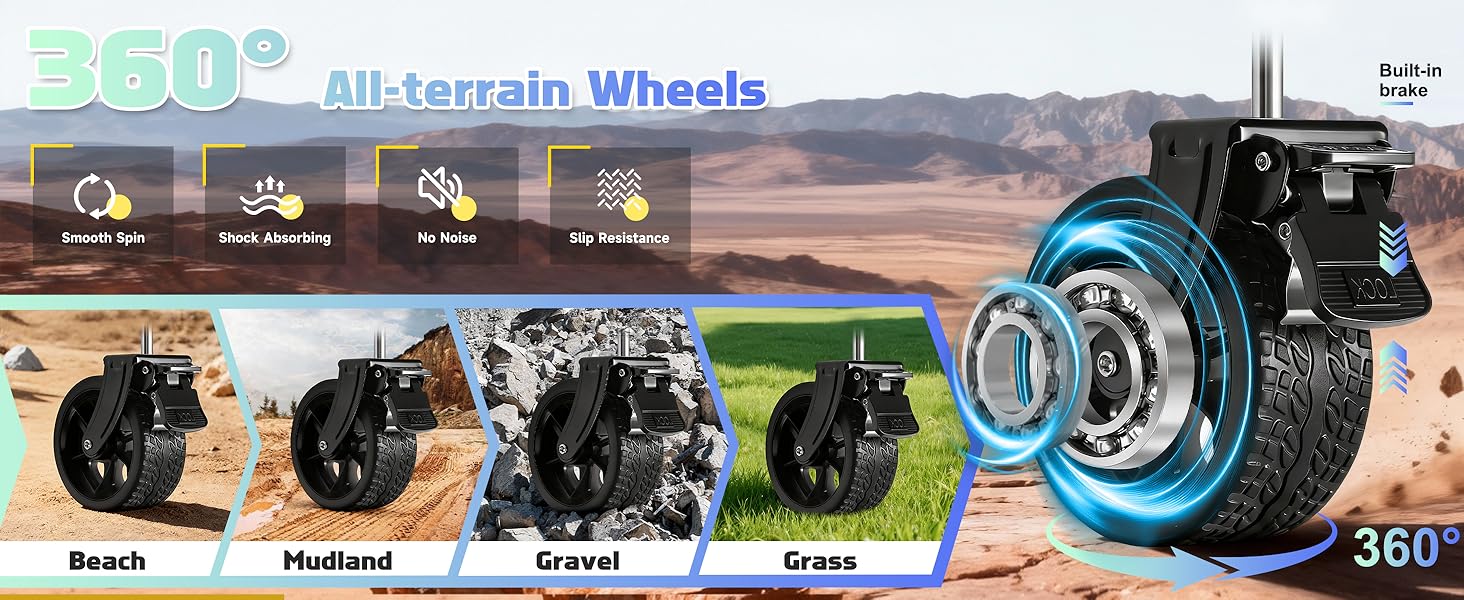 Collapsible Wagon Cart with Wheels