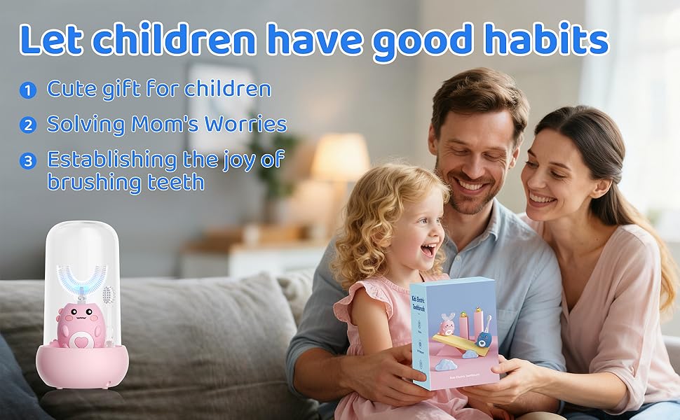 kids u shaped toothbrush