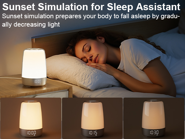 sunset alarm clock