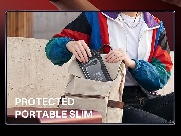 Switch 2 carrying case for portable protection and easy storage for travel gamers.