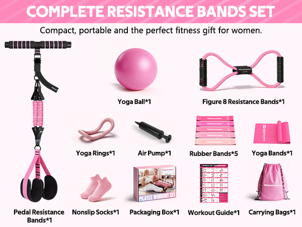 resistance bands with handles