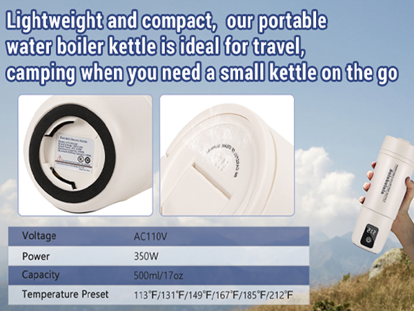 portable electric kettle