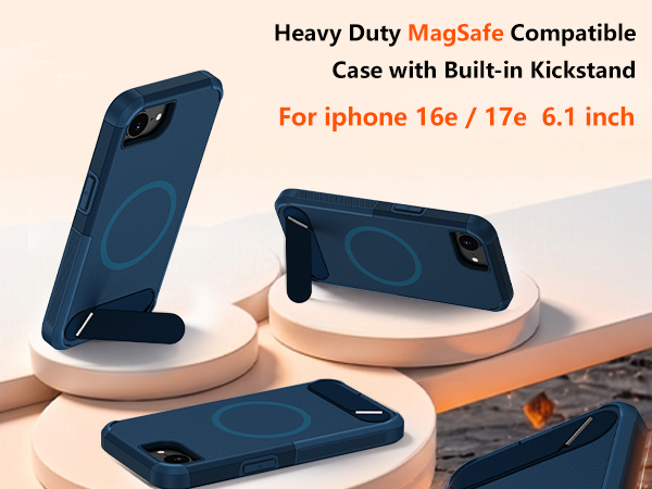 Military Grade Drop Protection Case for iPhone 16e / 17e