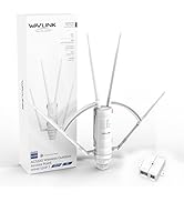 WAVLINK AC1200 Outdoor WiFi Extender, 2026 Long Range Wireless WiFi Booster with PoE, Dual-Band, ...