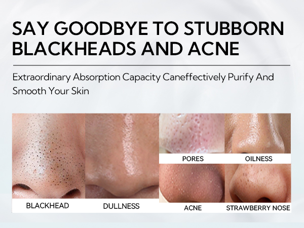peel off face mask; face masks skincare; lanbena nose plants pore strips