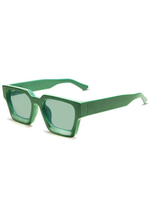 green sunglasses