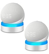ZUOLACO Table Holder for Echo Dot 4th/5th Generation, Stand Mount Base with Light Guide for Echo ...