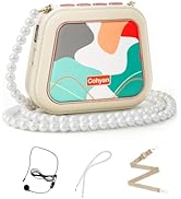 COHYAN Portable Voice Amplifier Wired Microphone and Speaker,Mini Voice Amplifier with Mic Headse...