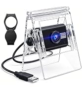 KYFZX 1080P USB HD Webcam with Microphone, Web Camera for PC,with Auto White Balance for Video Ca...