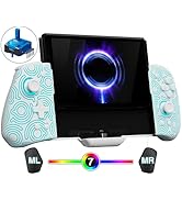 FUNLAB Switch Controllers for Nintendo Switch/OLED Joycon Replacement, Customizable Switch handhe...