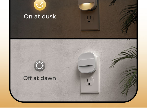 dusk to dawn night light