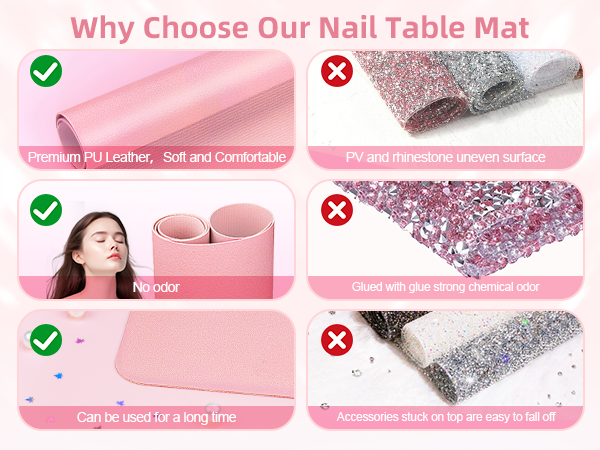 Nail Art Table Mat