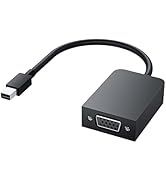 ALYYDBG Mini DisplayPort to VGA Adapter, Mini DP Display Port to VGA (Thunderbolt Compatible) Mal...