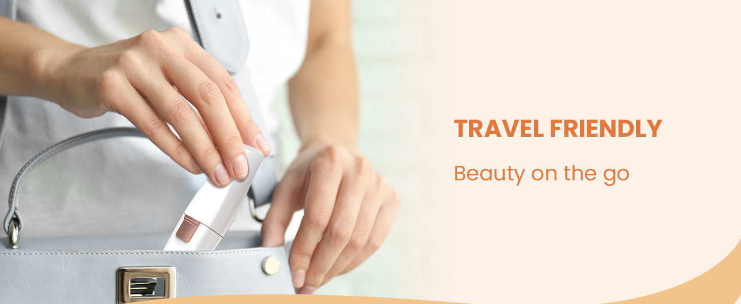 A6 PORTABLE womens facial hair remover
