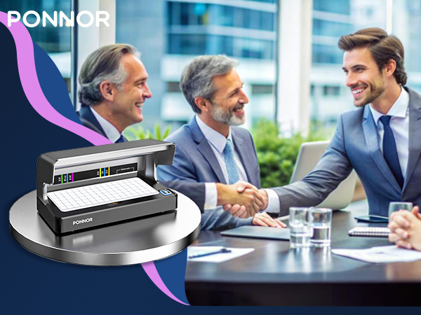 PONNOR AL-12 Counterfeit Bill Detector Money Checker Machine with Dual UV LED Light