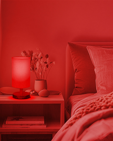 red light for sleep